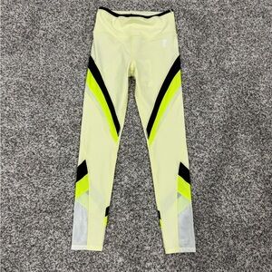P.E Nation Yellow and Black Leggings